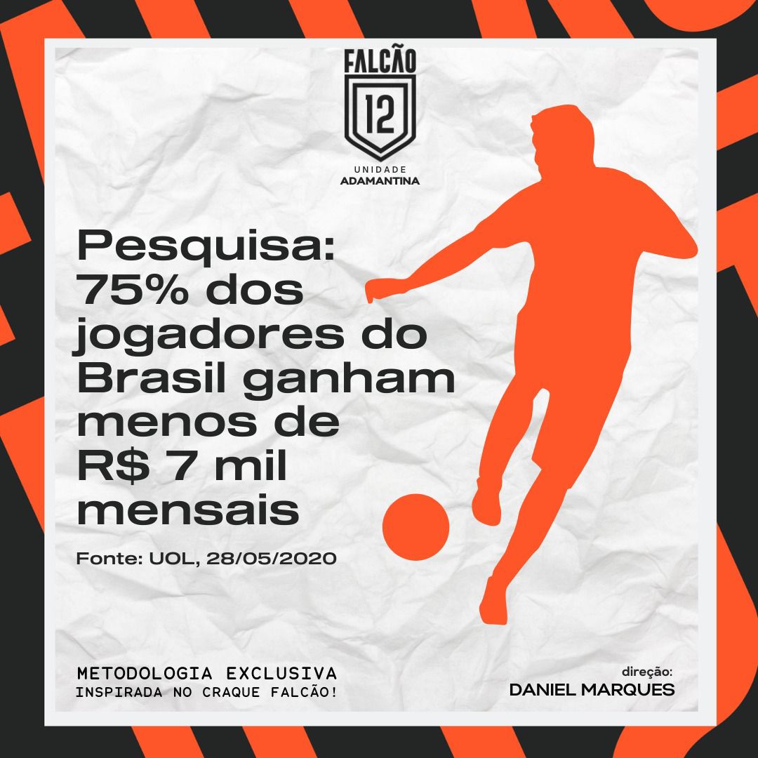 O valor mais precioso  do esporte não está nos altos salários.
