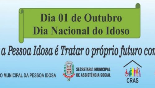 Conselho Municipal do Idoso de Adamantina divulga programação em comemoração ao Dia Mundial do Idoso