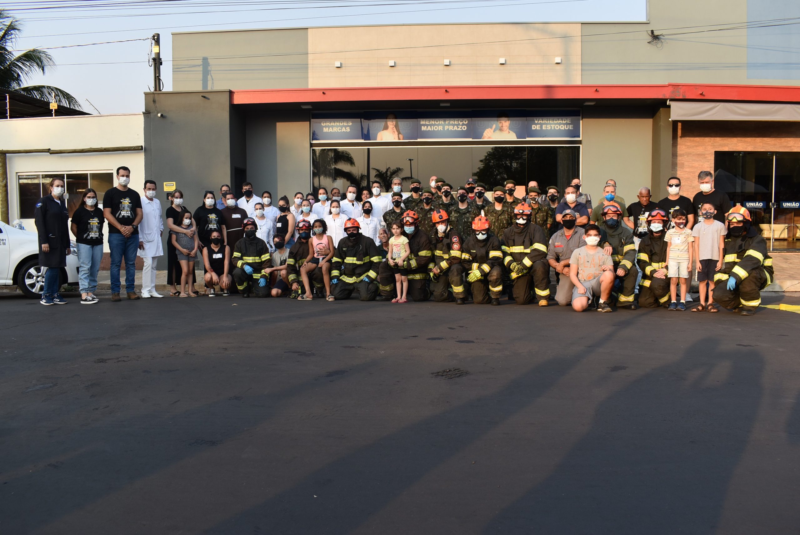 DEMTRAN abre Semana Nacional do Trânsito com treinamento de ocorrência de acidente de trânsito