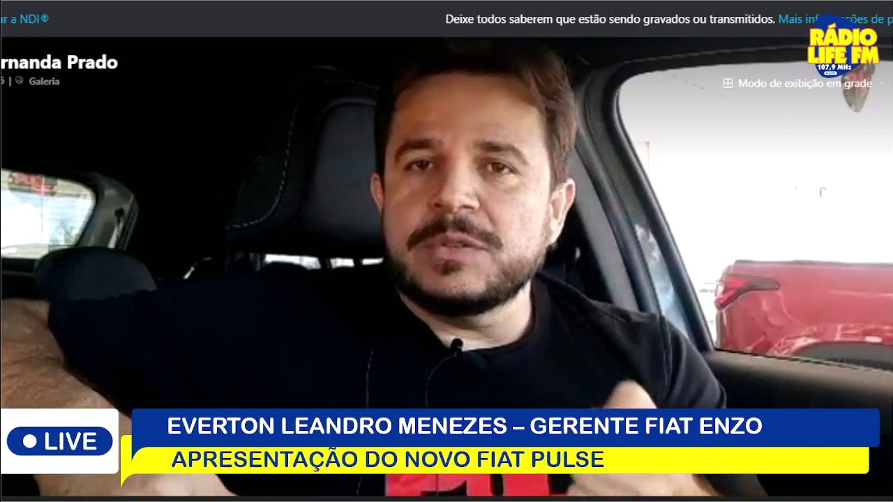 Parceria entre Fiat Enzo e Rádio Life FM, oferece vantagen na compra do novo Fiat Pulse.