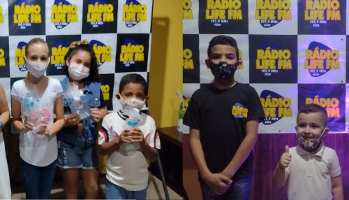 Dia das Crianças: Elas falam e encantam a Programação Especial durante a Live na Rádio Life Fm