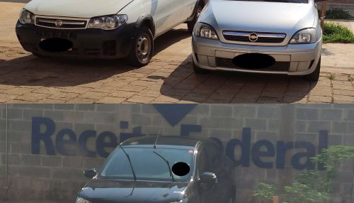 Receita Federal em Presidente Prudente destina três veículos para Dracena