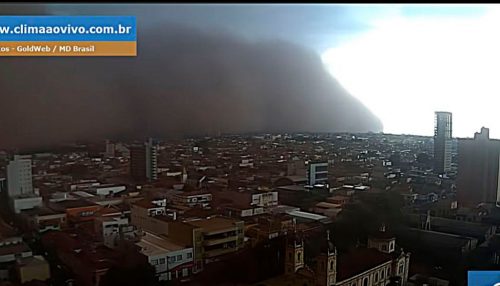 Interior de São Paulo volta a registrar tempestade de areia