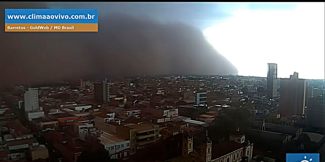 Interior de São Paulo volta a registrar tempestade de areia