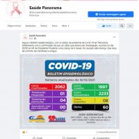 Corte Print Secretaria Municipal De Saude Panorama 19 10 2021