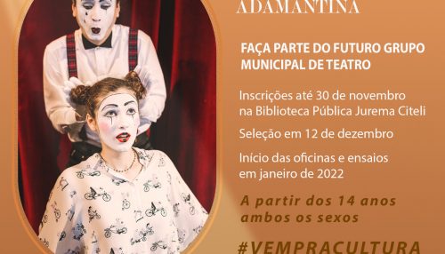 Secretaria de Cultura e Turismo de Adamantina inicia tratativas para formação de grupo teatral