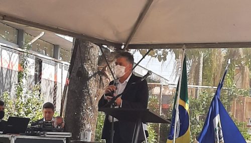 Prefeitura de Adamantina participa de solenidade de lançamento da pedra fundamental do Pronto Socorro de Rio das Pedras