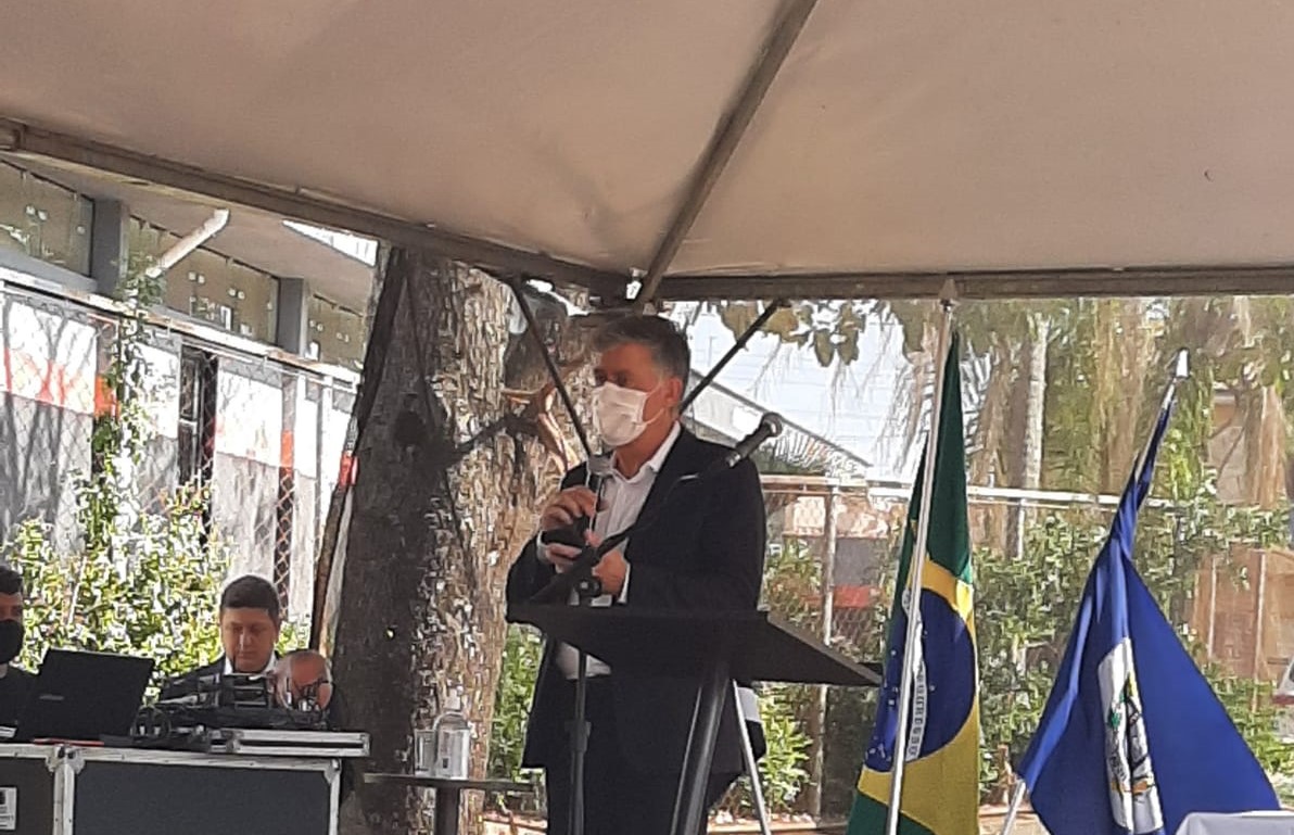 Prefeitura de Adamantina participa de solenidade de lançamento da pedra fundamental do Pronto Socorro de Rio das Pedras