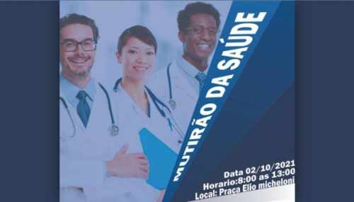 Estudantes de medicina fazem neste sábado (2) cadastramento de hipertensos e diabéticos