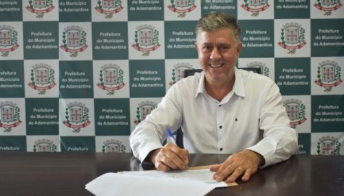 Prefeito de Adamantina quer criar nova secretaria municipal, a segunda em seu governo