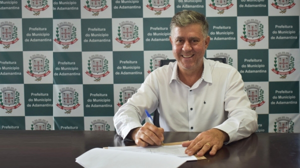 Prefeito de Adamantina quer criar nova secretaria municipal, a segunda em seu governo