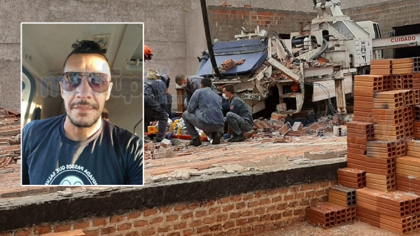 Em Tupã, trabalhador morre após queda de muro; estrutura teria sido derrubada pelo vendaval