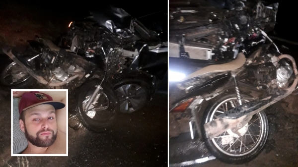 Após choque entre carro e moto, motociclista é arremessado e morre na SP-294, em Tupã