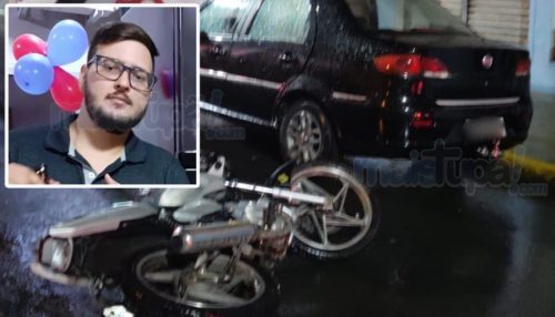 Motociclista morre em acidente