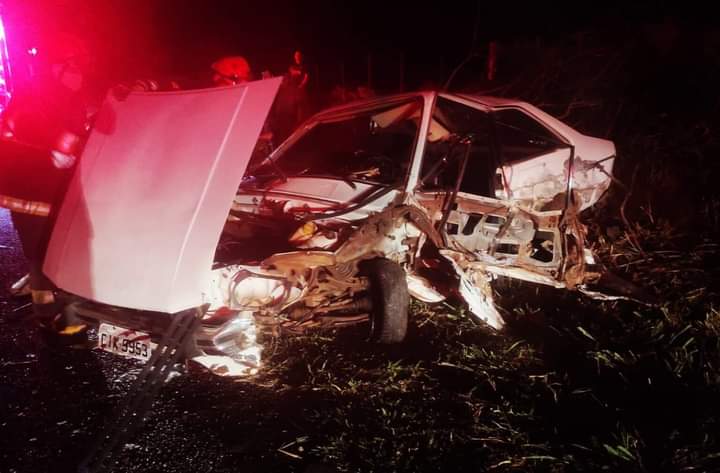 Motorista de Parapuã fica gravemente ferido na vicinal Osvaldo Cruz/Salmourão