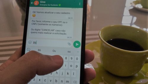 Energisa informa clientes sobre manutenção na rede elétrica por SMS e investe em projeto para enviar avisos pelo Whatsapp