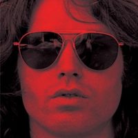 Jim Morrison Doors Red Laminated Poster (24 X 36)