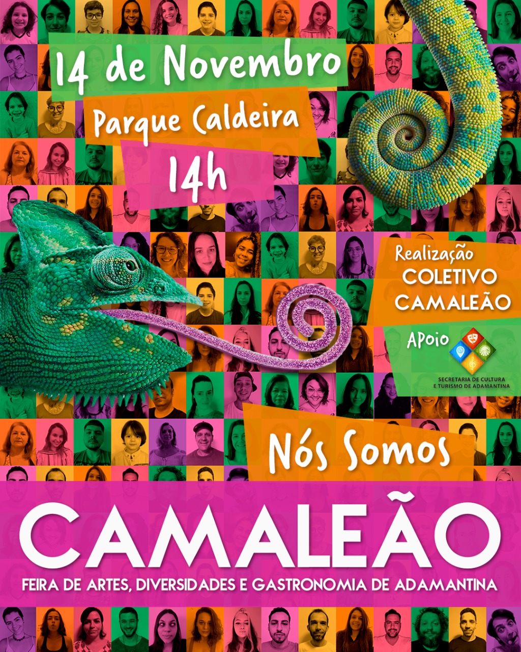 Camaleão  Feira de Artes, Diversidade e Gastronomia