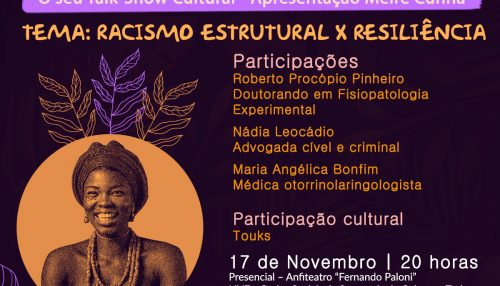 Café com Rendas´ debate racismo estrutural nesta quarta