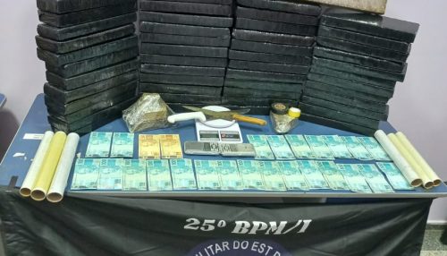 Dupla que armazenava 54 quilos de maconha em ‘casa cofre’ é presa em Dracena