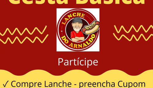 Promoção do Lanche do Arnaldo continua até dezembro