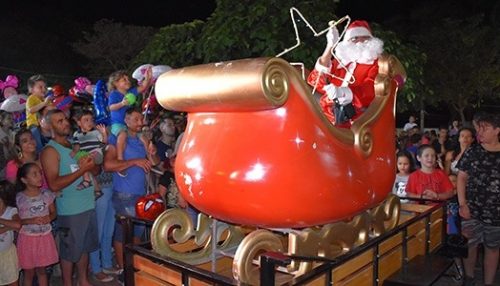 Papai Noel chega em Adamantina!!!!