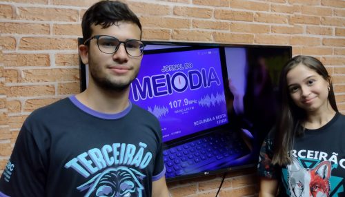 Vestibulinho da Etec - com os alunos Jean Garozi e Isadora