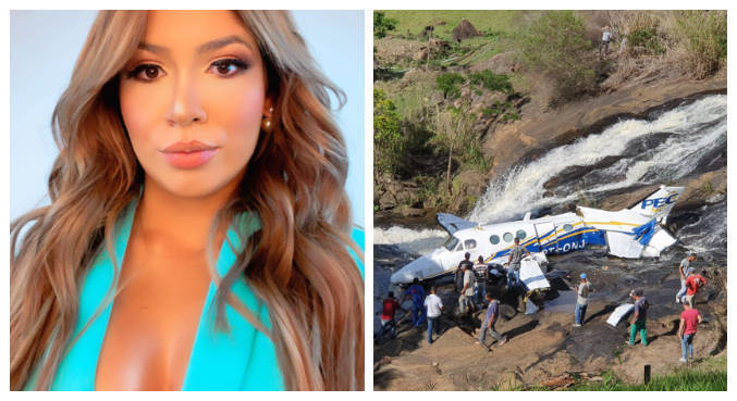 Avião com Marília Mendonça cai em MG; cantora passa bem