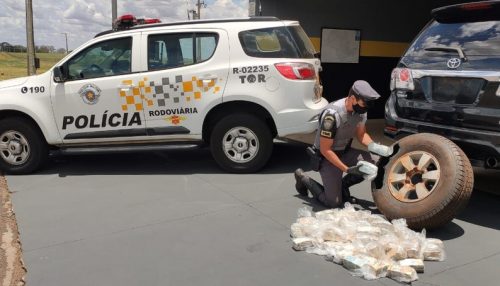 Operação apreende mais de R$ 1 milhão em dinheiro dentro de estepe de caminhonete em Rancharia