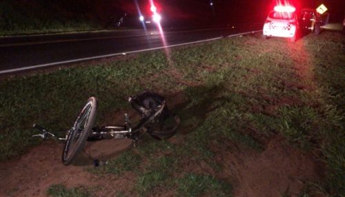 Ciclista de 29 anos morre após atropelamento em rodovia da região