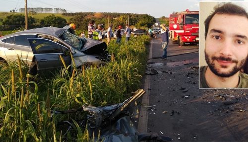 Dois homens morrem em acidente na SP-457; um dos carros havia sido furtado em Bastos