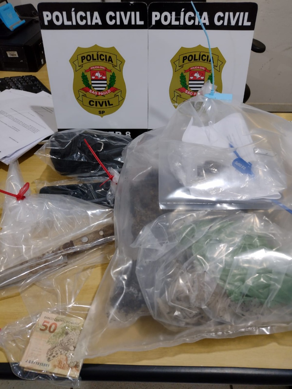 Policia Civil prende homem suspeito por tráfico de drogas em Dracena