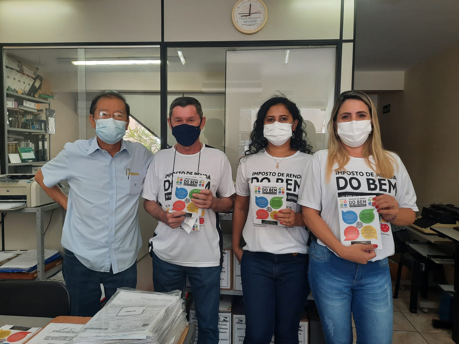 Reunião e visitas aos escritórios de contabilidade intensificam divulgação da Campanha Imposto de Renda do Bem