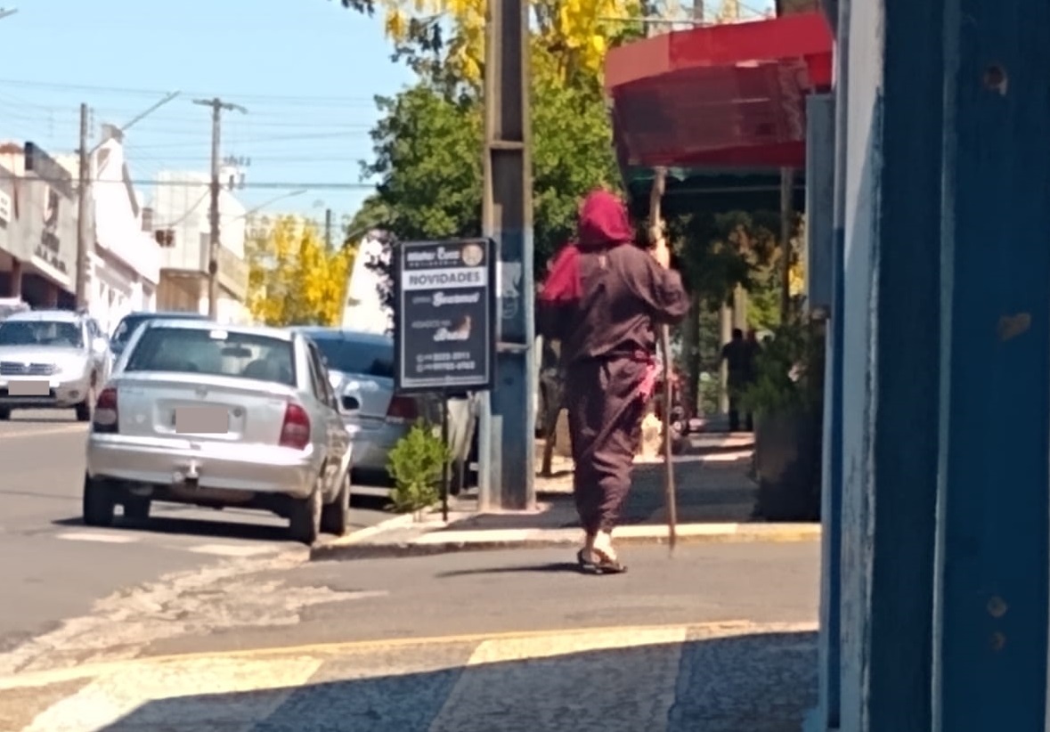 Adamantina tem novo morador ou visitante misterioso?