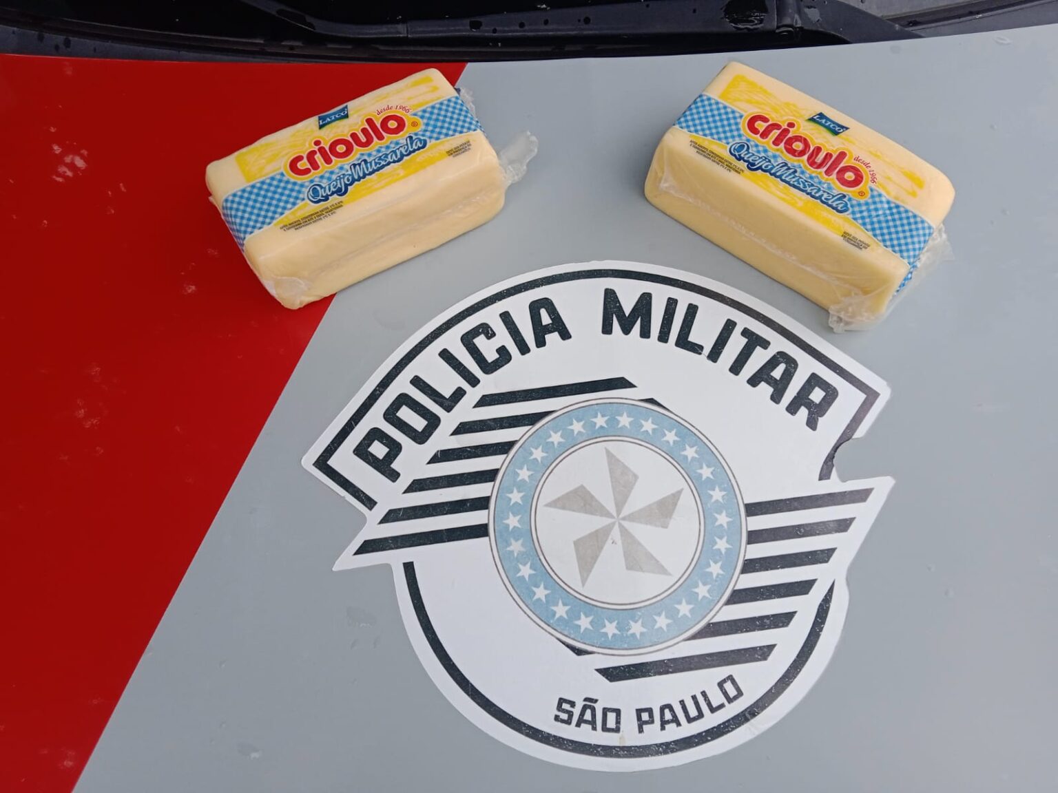 Homem é preso após furtar duas peças de queijos no centro de Osvaldo Cruz