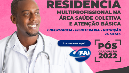 Inscrições para Programa de Residência Multiprofissional  da UniFAI seguem abertas até 23 de janeiro