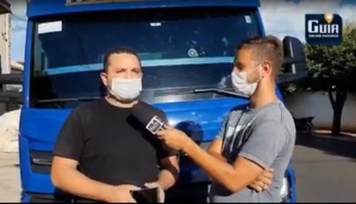 Morador de Parapuã, com ajuda de voluntários e em parceria com empresa de logística, envia cestas básicas para ajudar famílias afetadas pelas fortes chuvas no sul da Bahia