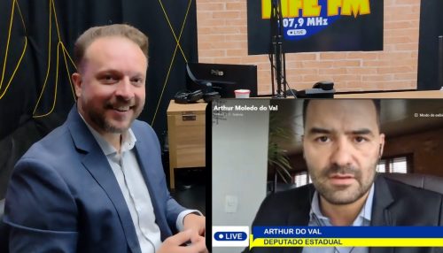 Entrevista com Arthur Do Val abre a temporada 2022 do Programa Pauta Aberta