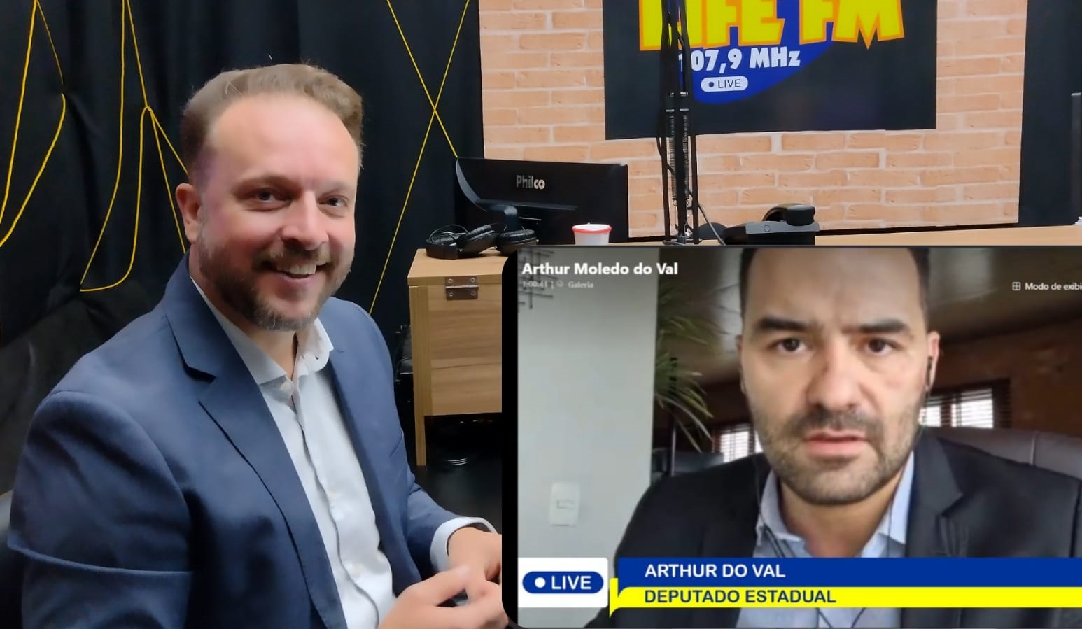 Entrevista com Arthur Do Val abre a temporada 2022 do Programa Pauta Aberta