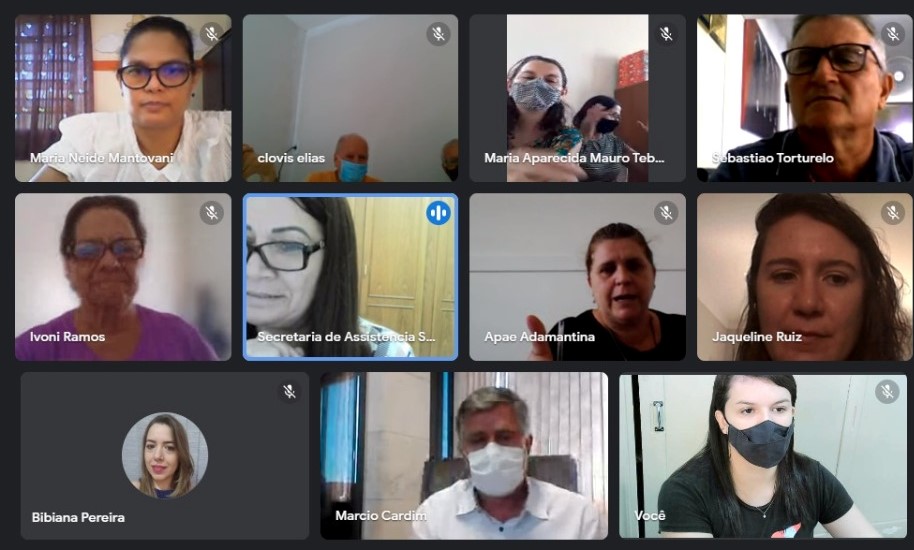 Prefeitura de Adamantina promove reunião virtual para assinatura do termo de colaboração 2022