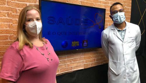 A fisioterapeuta Mariana de Paula Carrara foi a convidada na estreia do programa ‘Saúde é o que interessa’