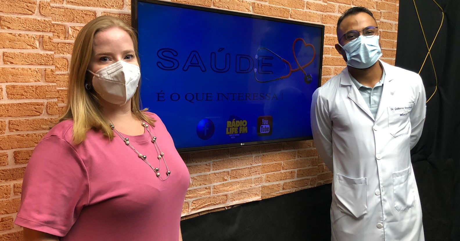 A fisioterapeuta Mariana de Paula Carrara foi a convidada na estreia do programa ‘Saúde é o que interessa’