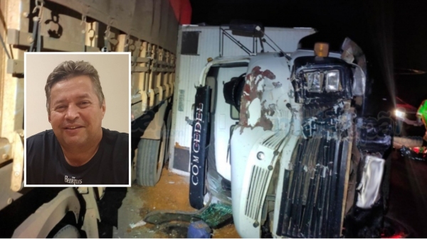 De Adamantina, motorista de caminhão de 57 anos morre em acidente na SP-294