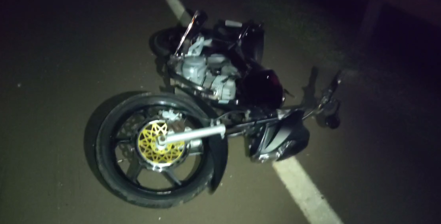 Motociclista morre em acidente