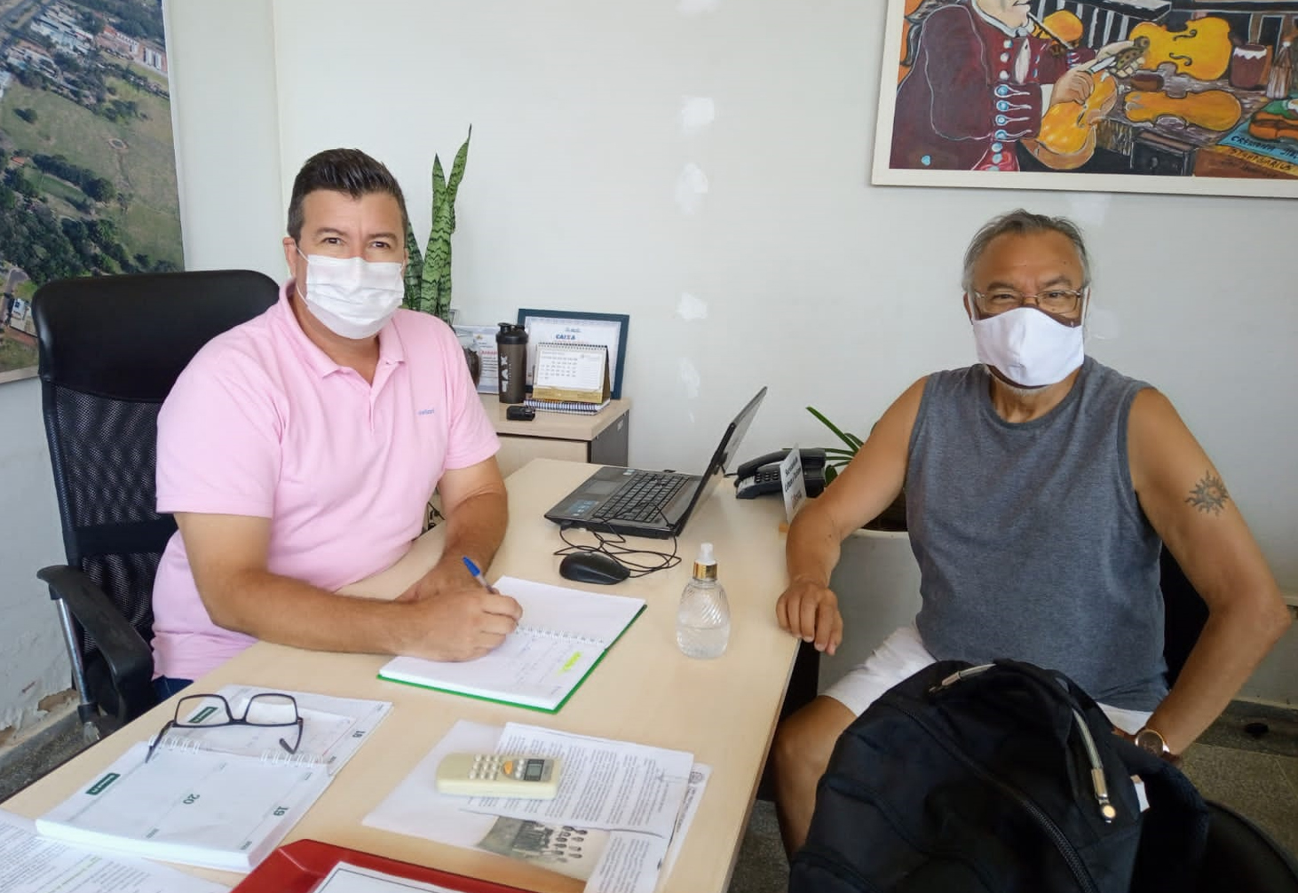 Rádio Cultura FM e Secretaria Municipal de  Cultura e Turismo acertam parcerias comunitárias