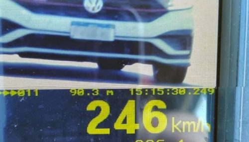 Radar flagra carro a quase 250 km/h em rodovia de Tupã