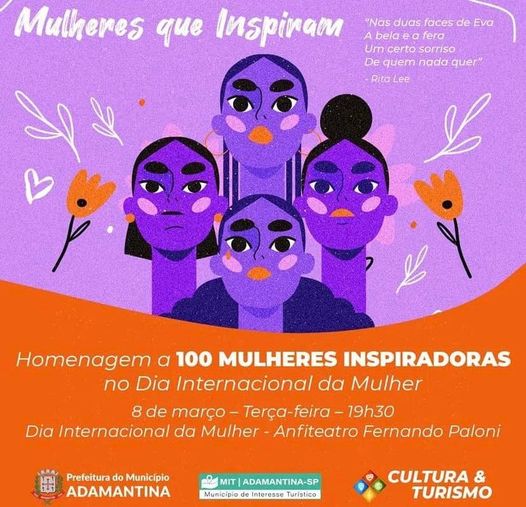 Secretaria de Cultura e Turismo de Adamantina realiza o evento “Mulheres que Inspiram”