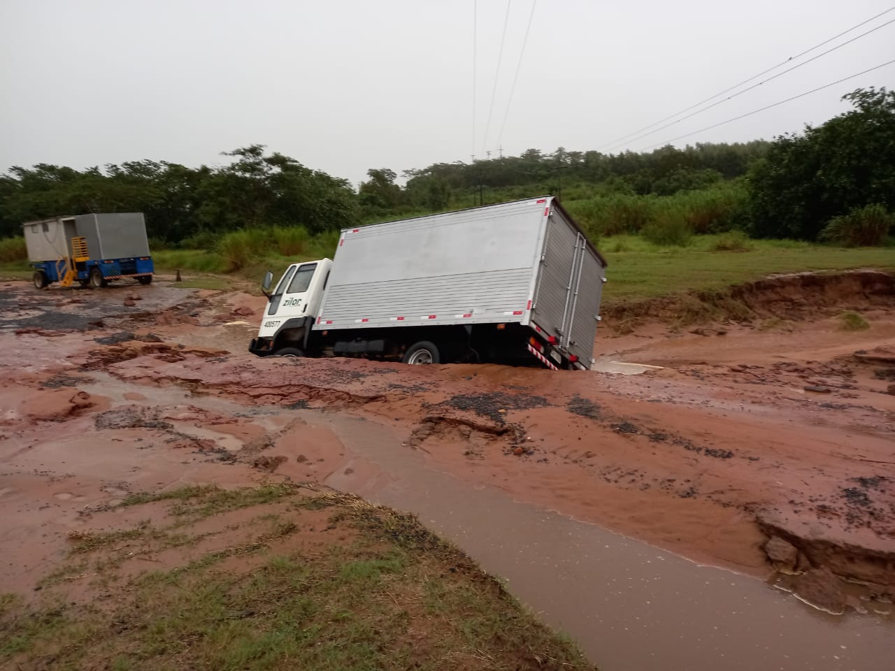 Chuvas castigam a cidade de Quatá (SP)