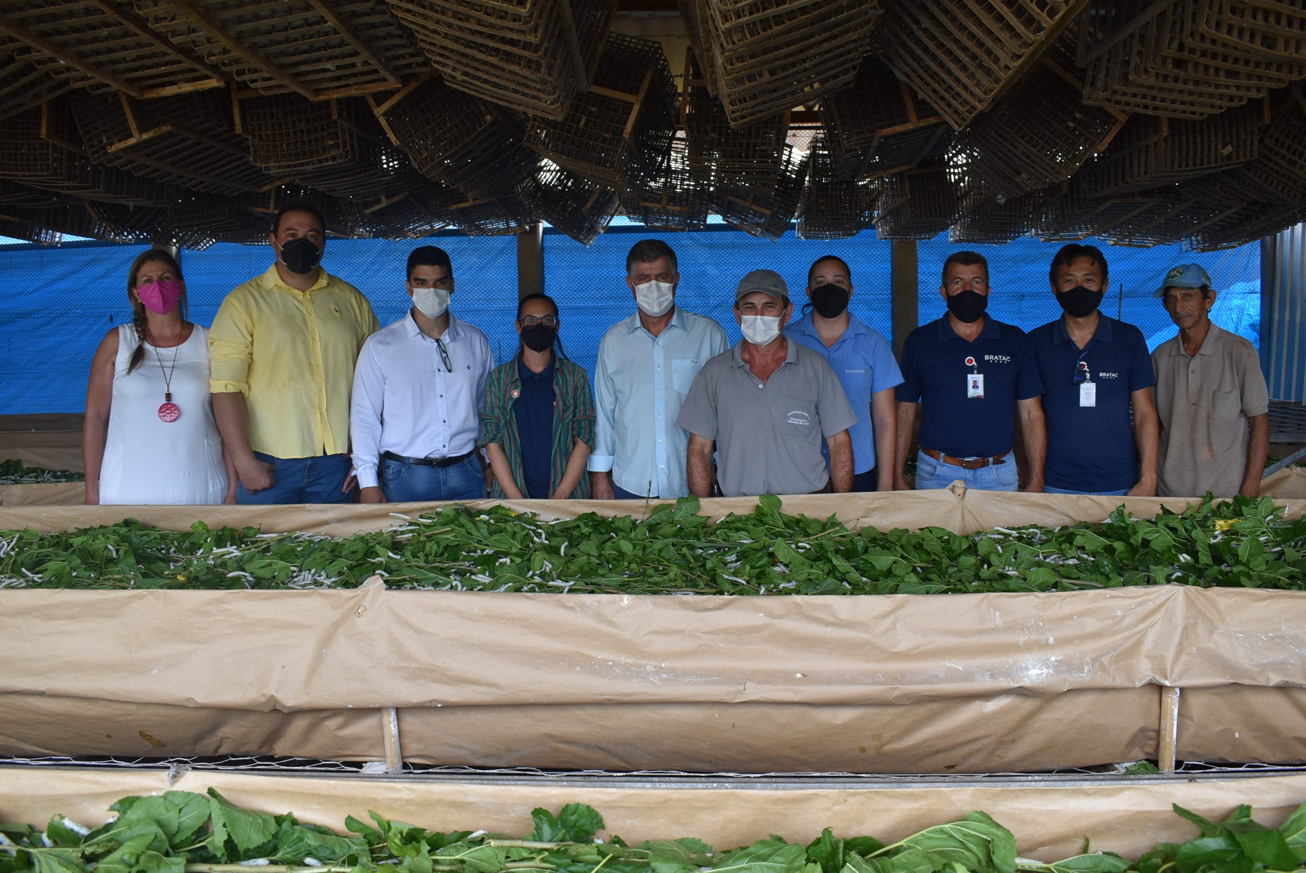 Prefeitura de Adamantina faz visita técnica em busca de conhecimento sobre sericicultura