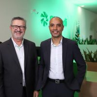 GERENTE DA AGÊNCIA DE RANCHARIA LUIZ ANTONIO BIAGE E GERENTE ADMINISTRATIVO FINANCEIRO CLEBER SILVA DE ANDRADE